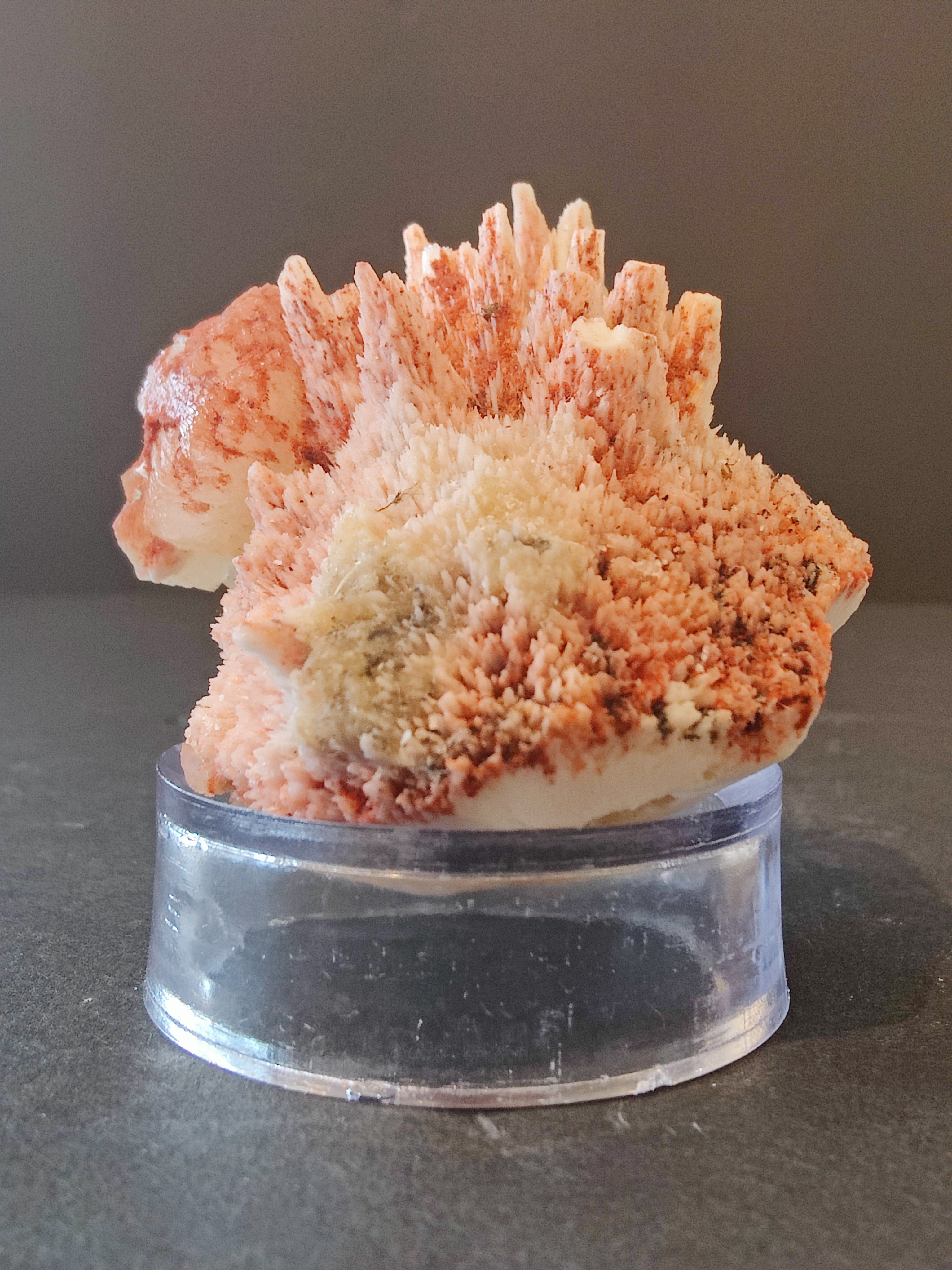 Red Mordenite with Stilbite Specimen 112g | Minerals | Wiccan Center