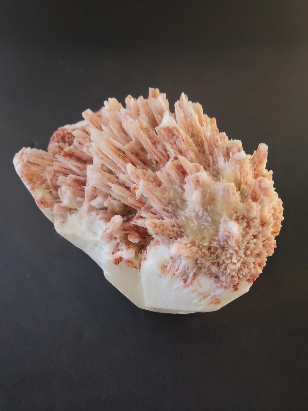 Red Mordenite with Stilbite Specimen 355g | Minerals | Wiccan Center