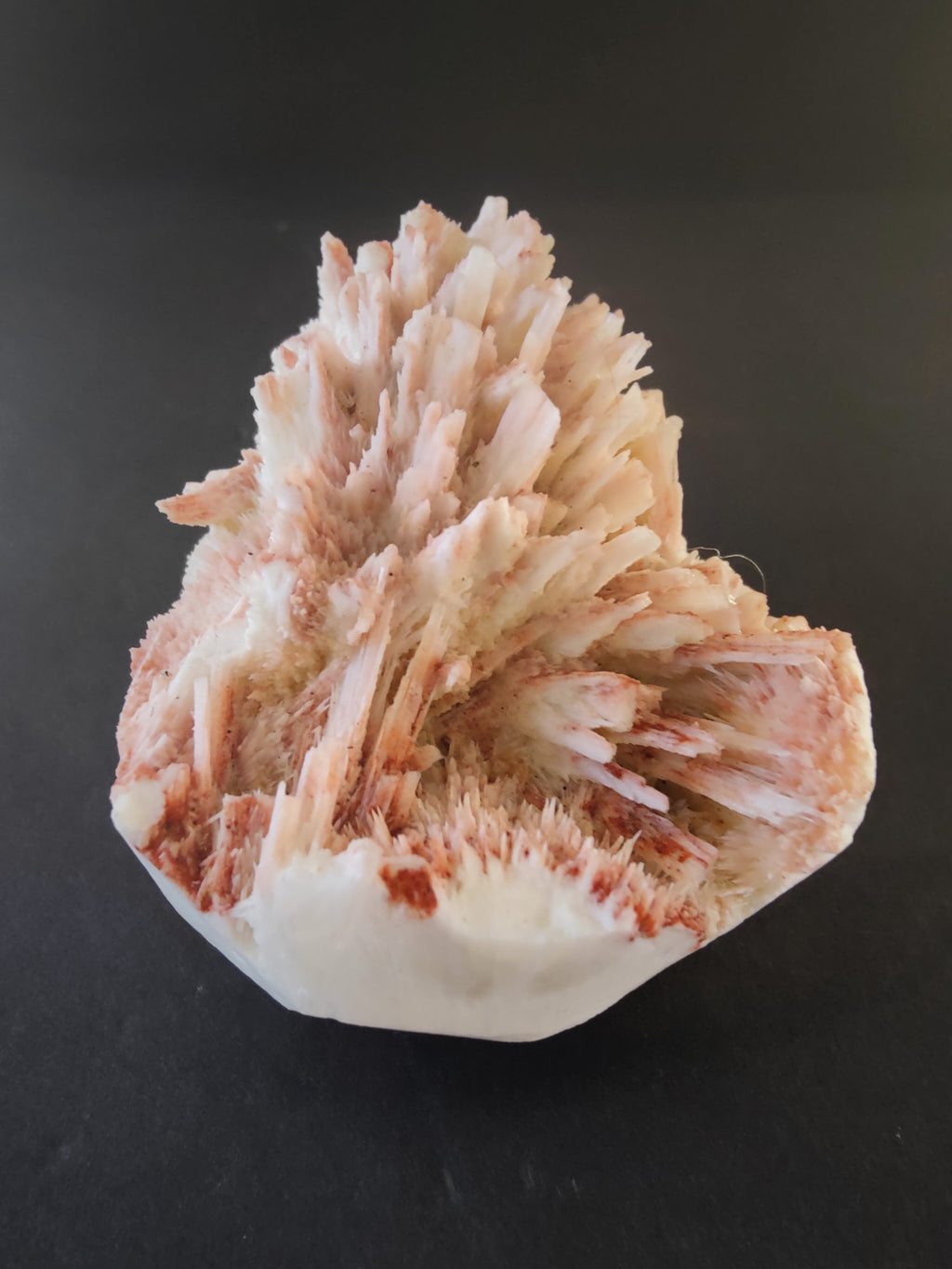Red Mordenite with Stilbite Specimen 355g | Minerals | Wiccan Center