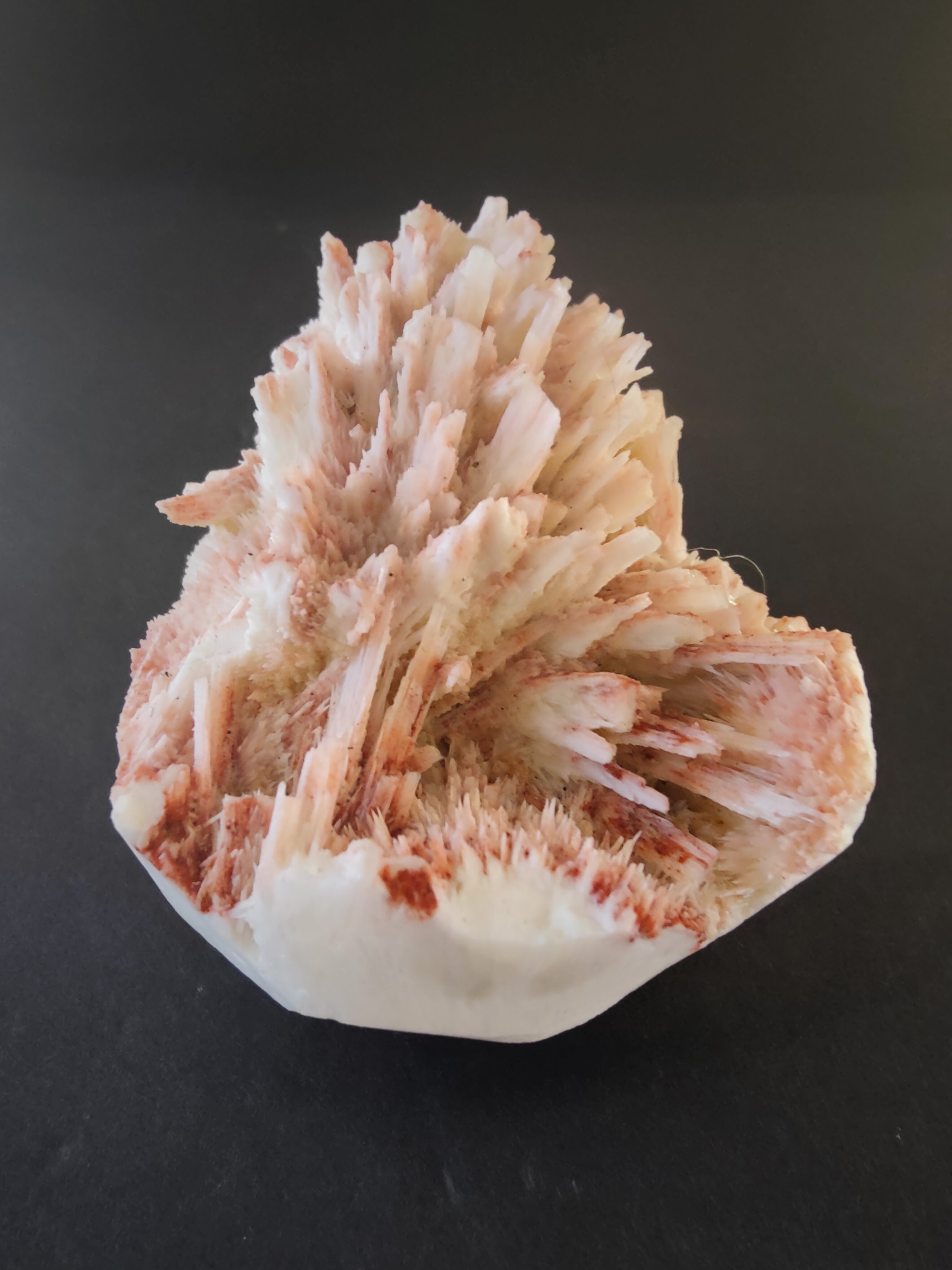 Red Mordenite with Stilbite Specimen 355g | Minerals | Wiccan Center