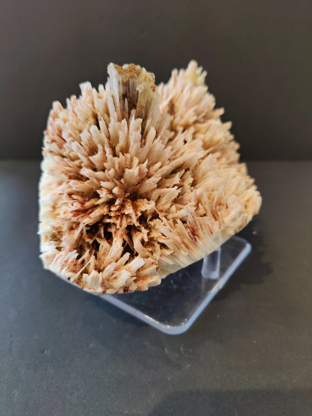 Red Mordenite with Stilbite Specimen 1,261g | Minerals | Wiccan Center