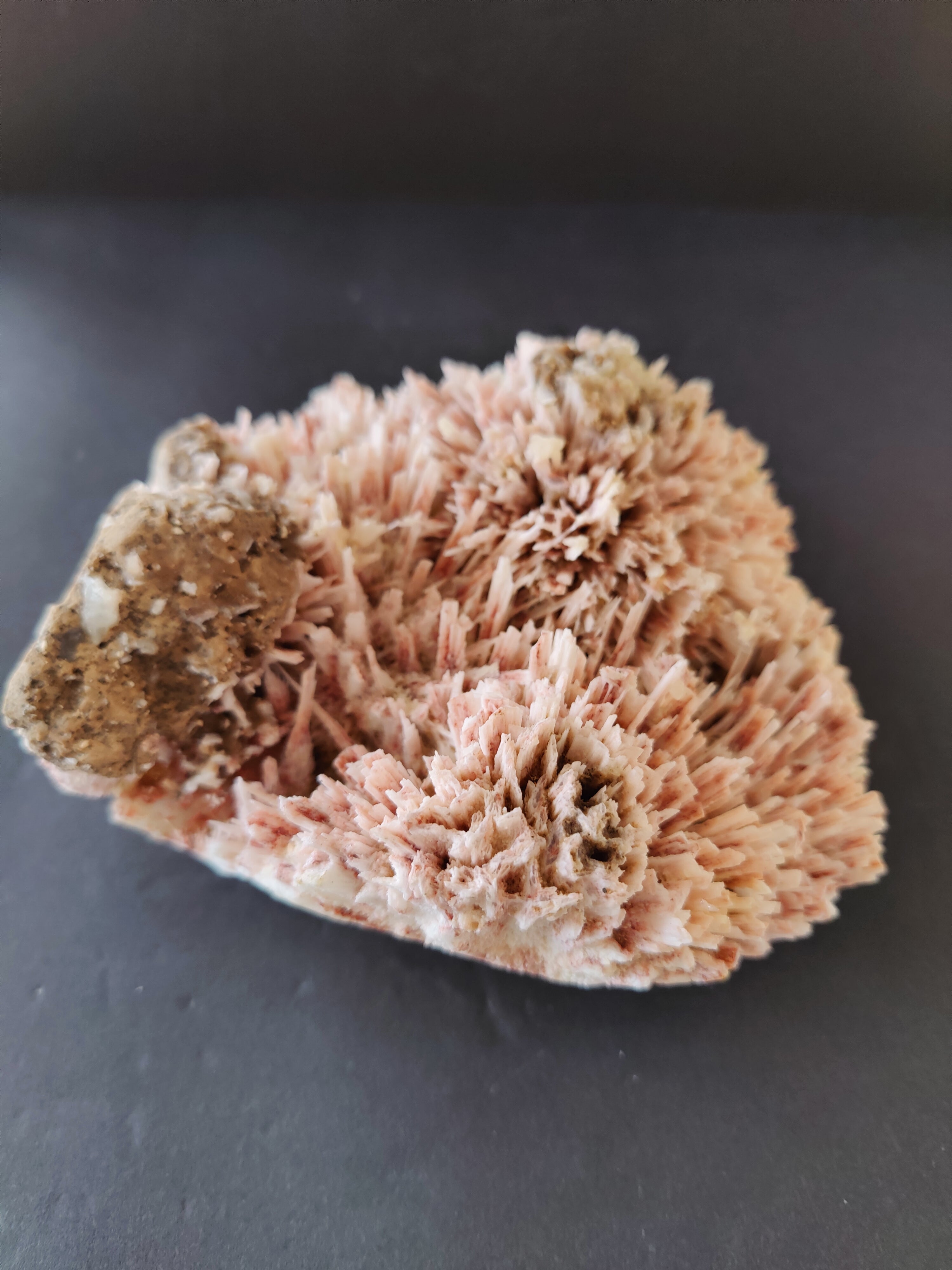 Red Mordenite with Stilbite Specimen 1,425g | Minerals | Wiccan Center