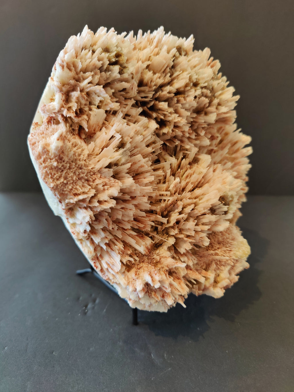 Red Mordenite with Stilbite Specimen 1,988g | Minerals | Wiccan Center