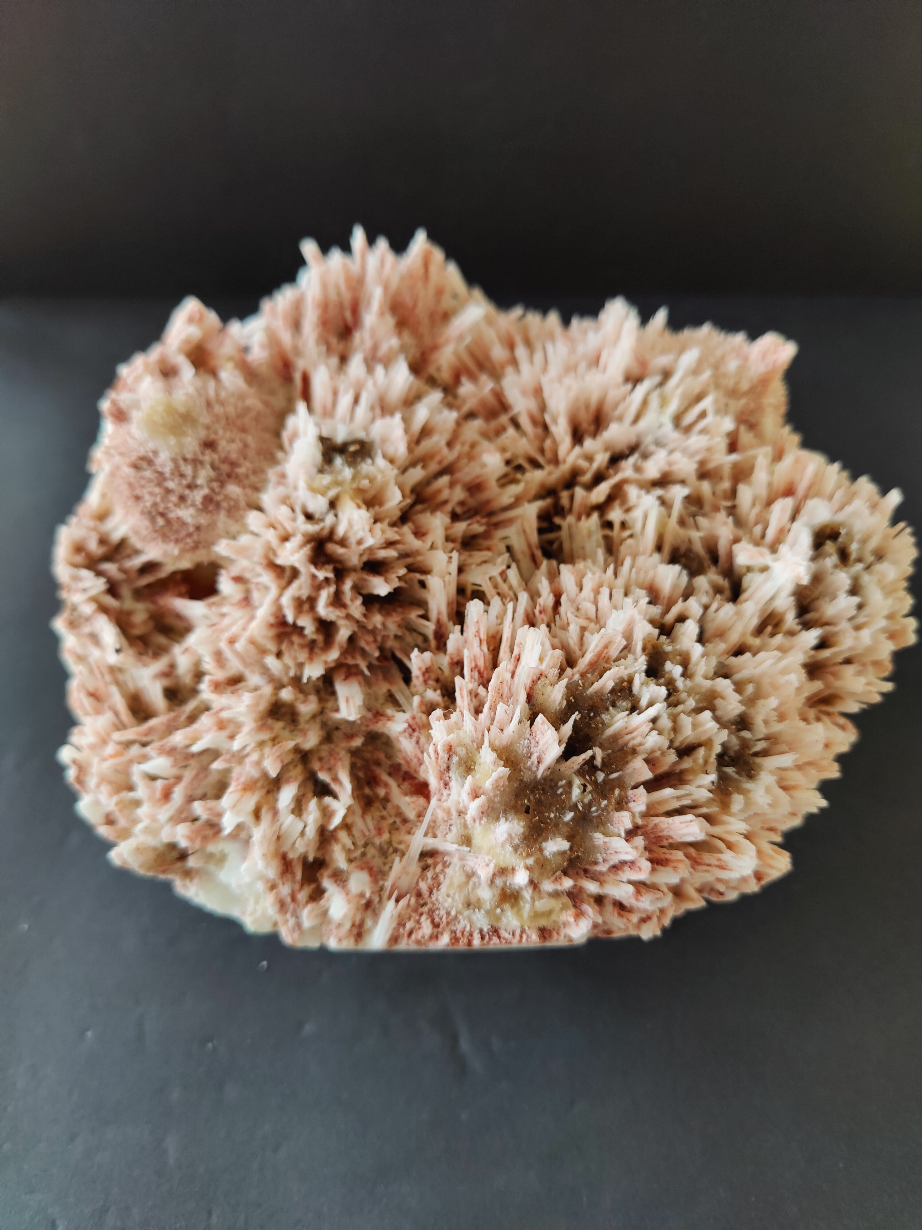 Red Mordenite with Stilbite Specimen 1,988g | Minerals | Wiccan Center