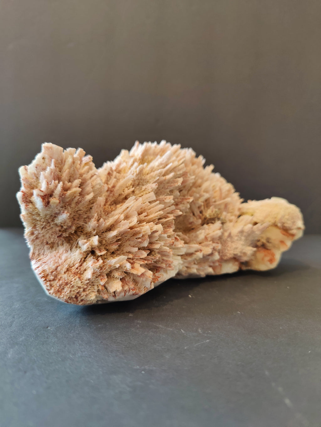 Red Mordenite with Stilbite Specimen 945g | Minerals | Wiccan Center