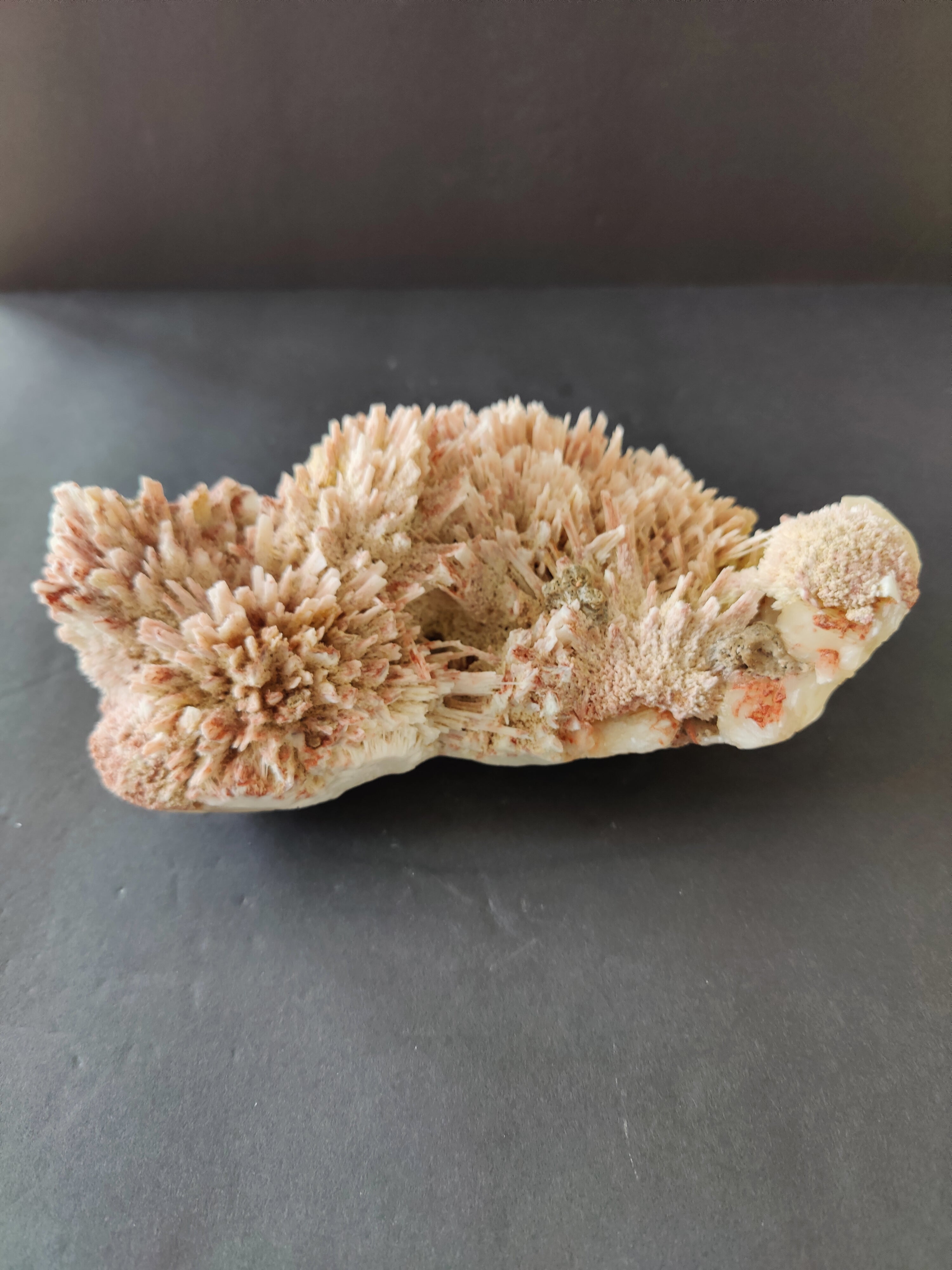 Red Mordenite with Stilbite Specimen 945g | Minerals | Wiccan Center