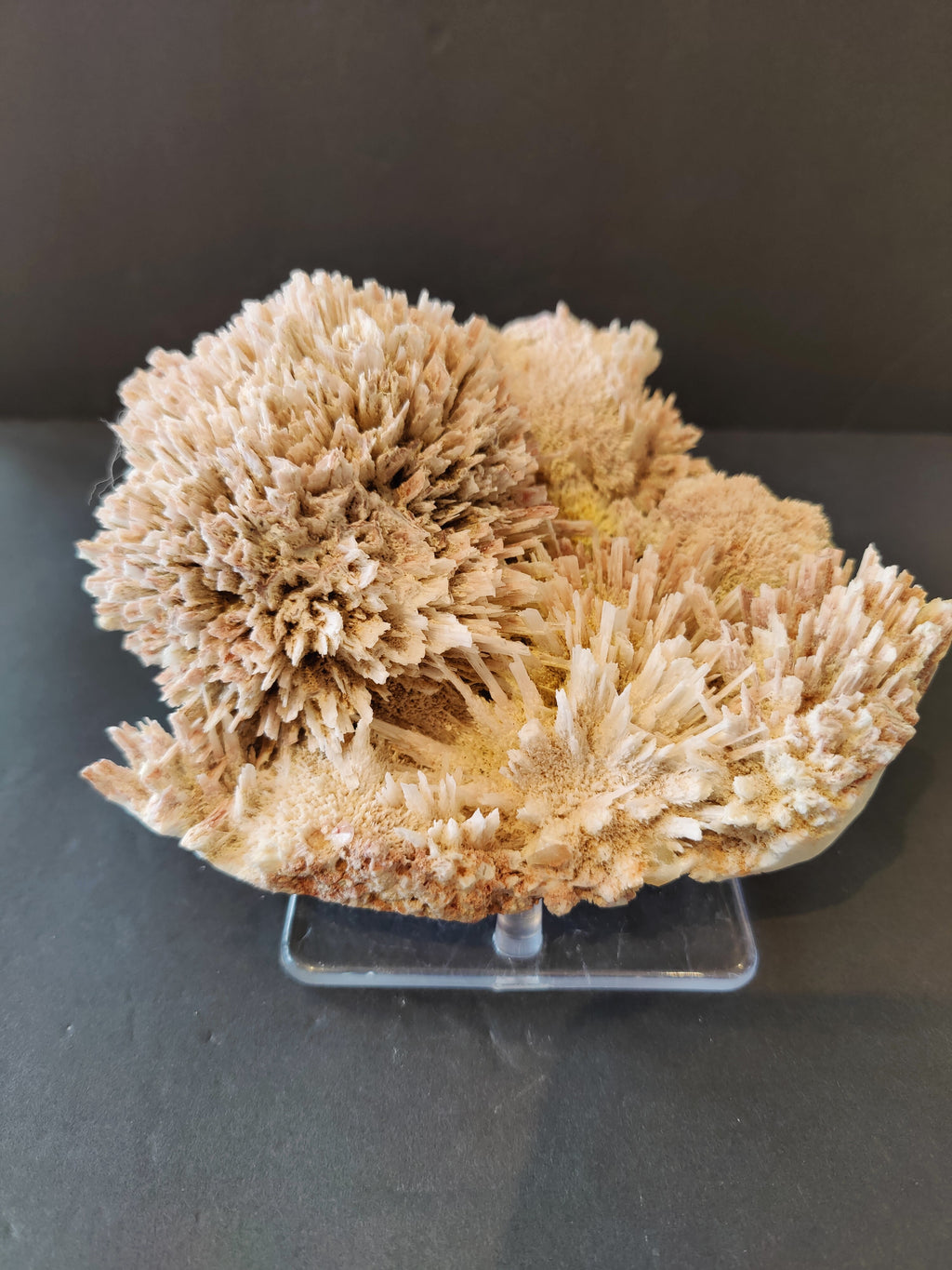 Red Mordenite with Stilbite Specimen 1,309g | Minerals | Wiccan Center