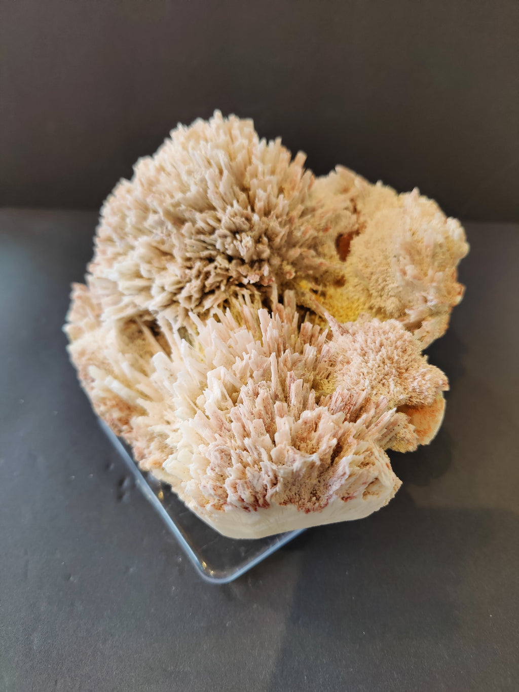 Red Mordenite with Stilbite Specimen 1,309g | Minerals | Wiccan Center