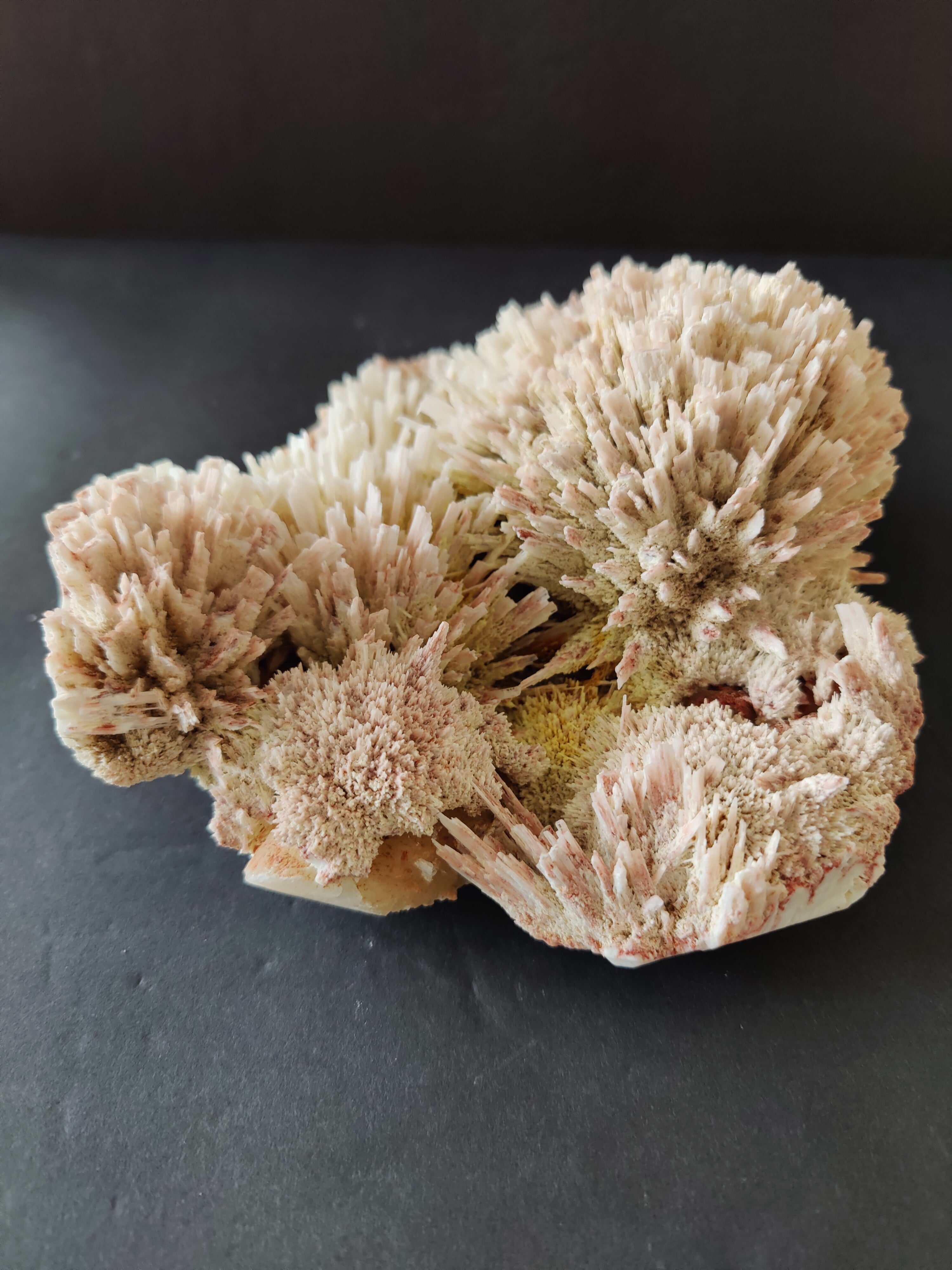Red Mordenite with Stilbite Specimen 1,309g | Minerals | Wiccan Center