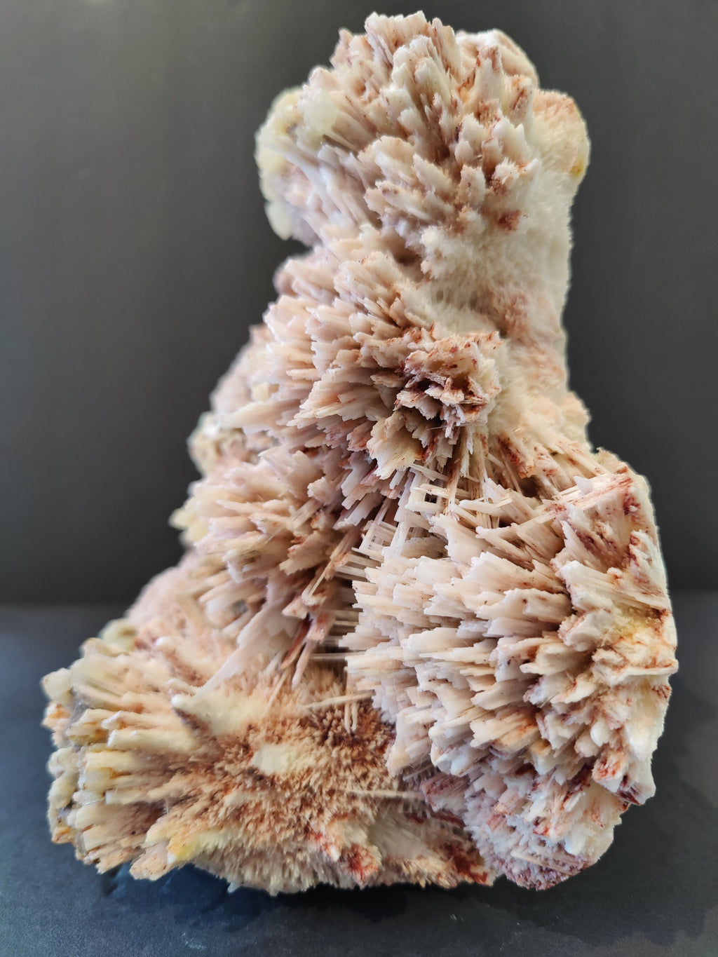 Red Mordenite with Stilbite Specimen 1,922g | Minerals | Wiccan Center