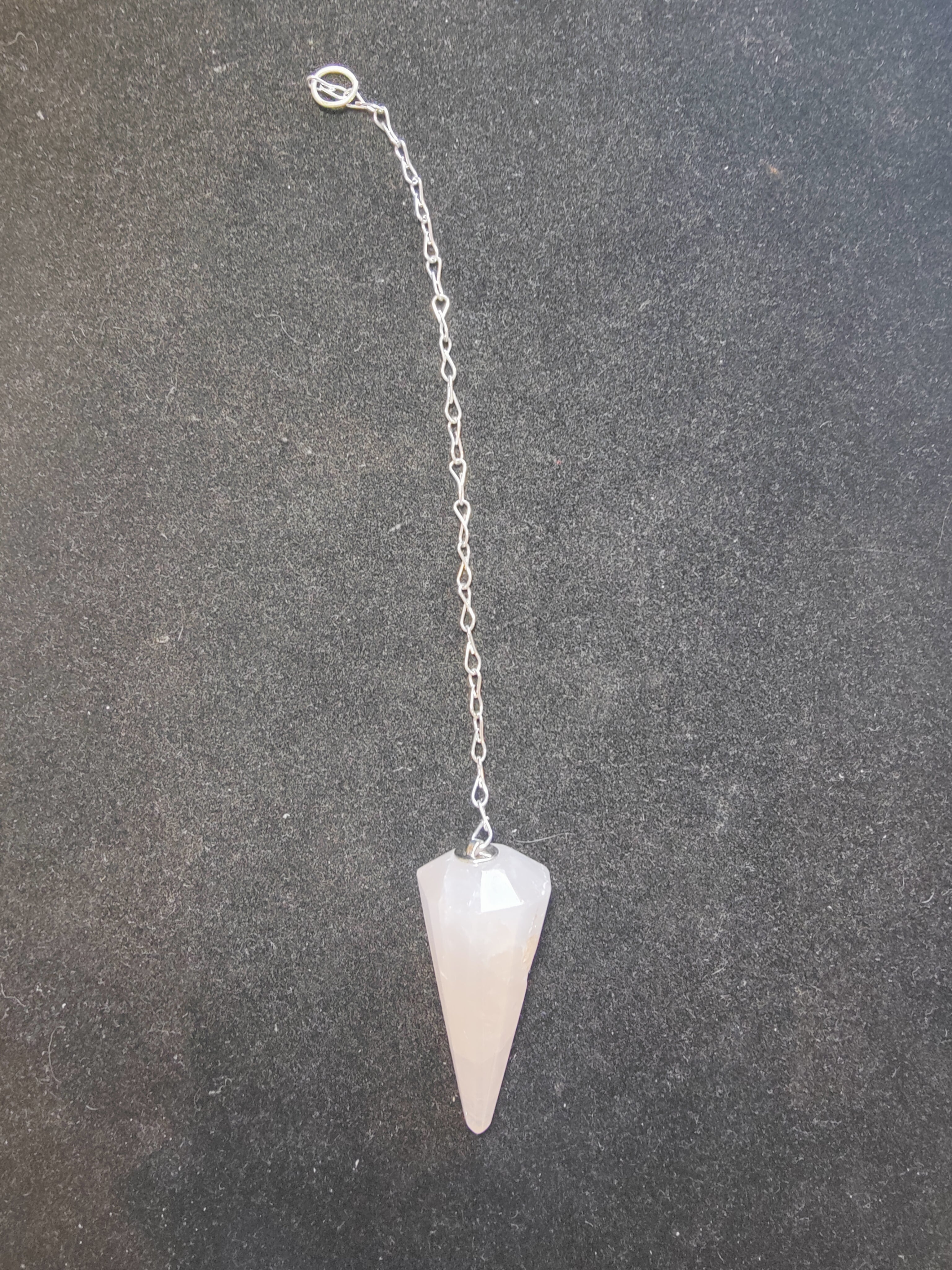 Stone Pendulum with Chain | Lapidary | Wiccan Center