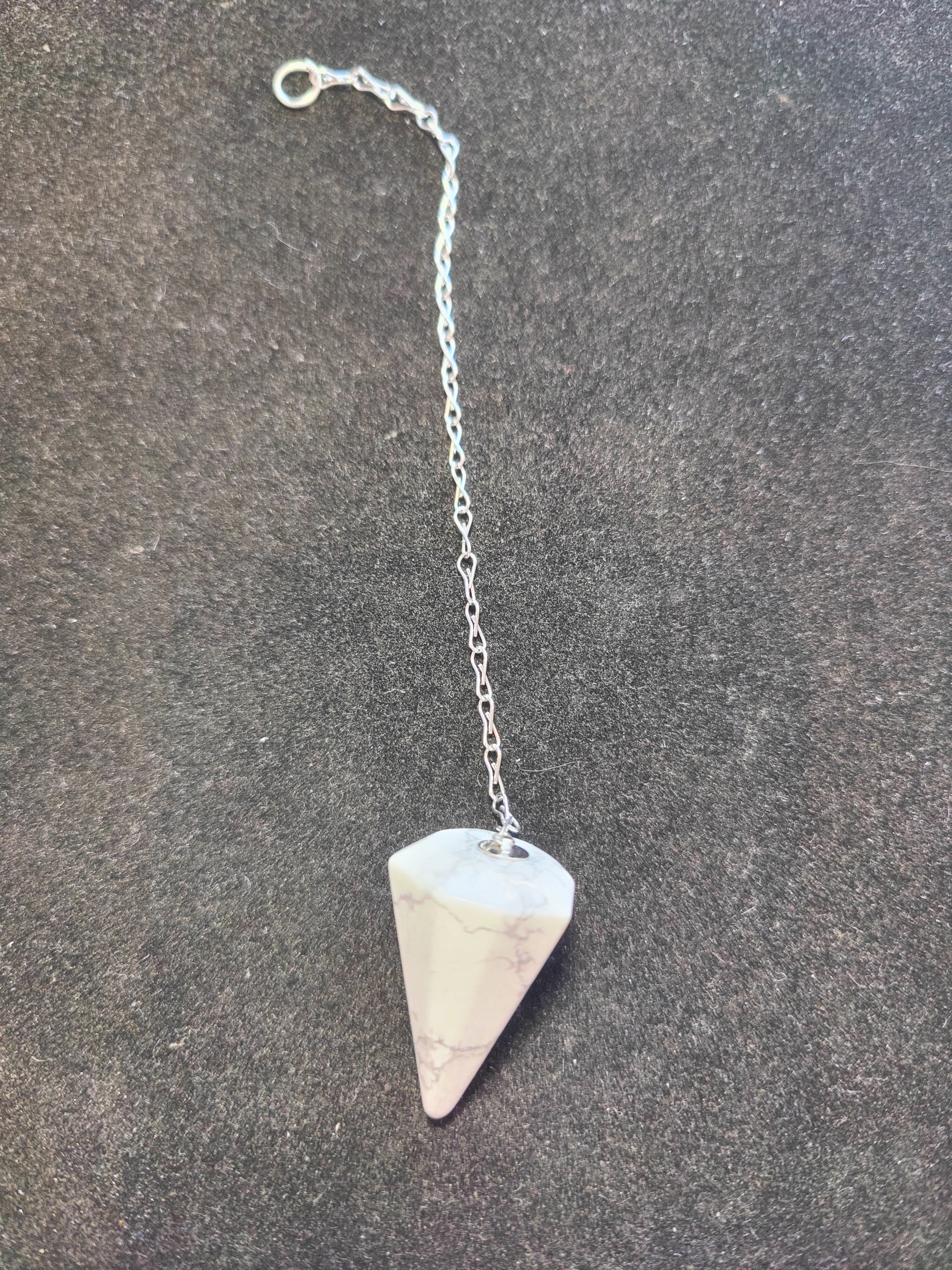 Stone Pendulum with Chain | Lapidary | Wiccan Center