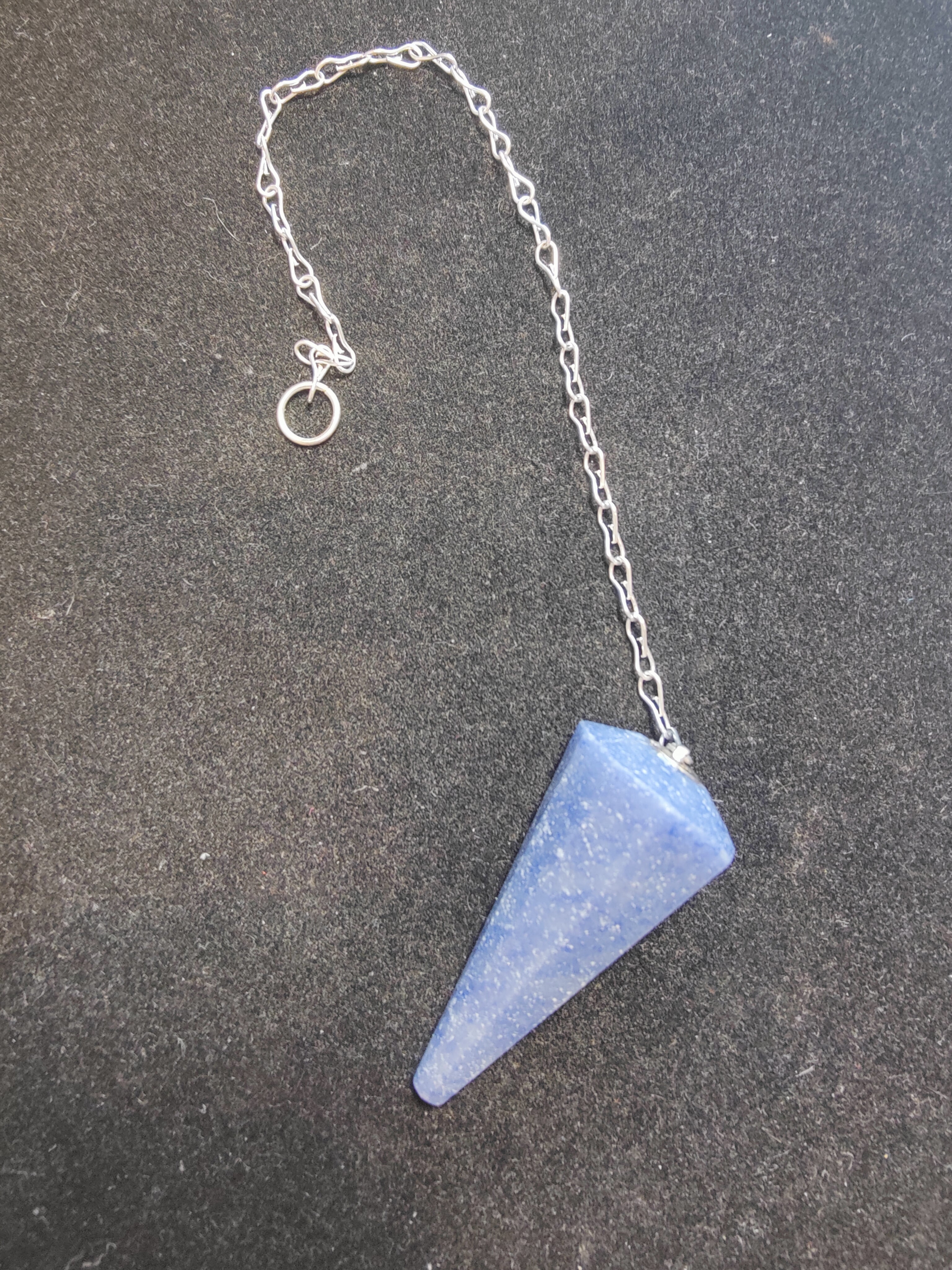 Stone Pendulum with Chain | Lapidary | Wiccan Center