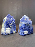 Sodalite Polished Obelisk Tower Sculpture | Lapidary | Wiccan Center