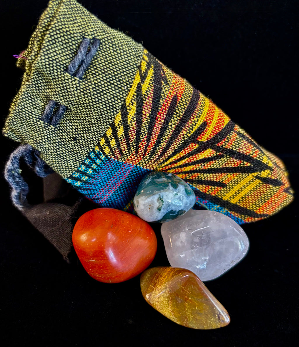 The Inner Harmony - Reiki Infused 4-Stone Tumbled Stone Collection | | Wiccan Center