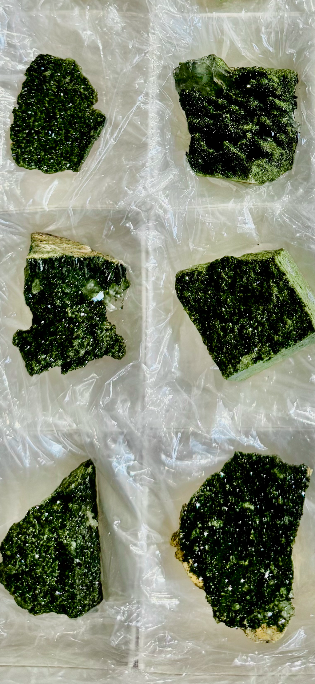 Forest Epidote Specimens from Turkey, Epidote and Quartz, Epidote Clusters