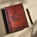 Quiet the Mind Leather Journal - Mindfulness & Spiritual Growth | Journal | Wiccan Center