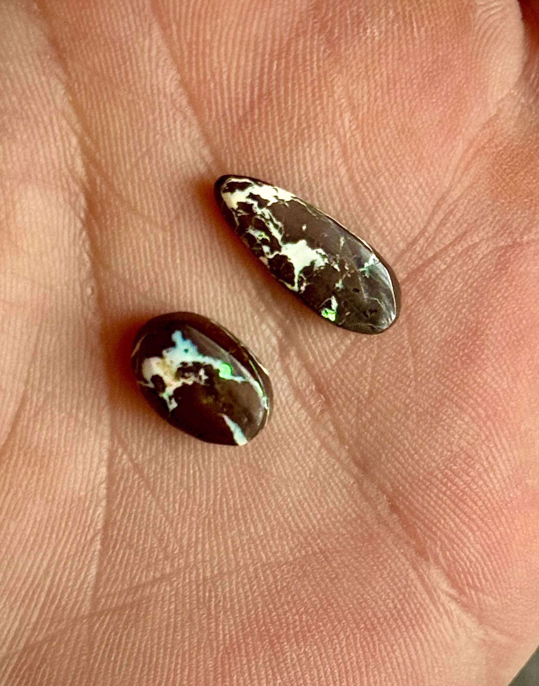 Dragon Pattern Boulder Opals, Boulder Opal Cabochons | | Wiccan Center