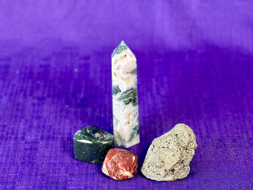 Abundance & Prosperity Crystal Grid Set - For Beginners or Experts - Crystal, Energy Healing | | Wiccan Center