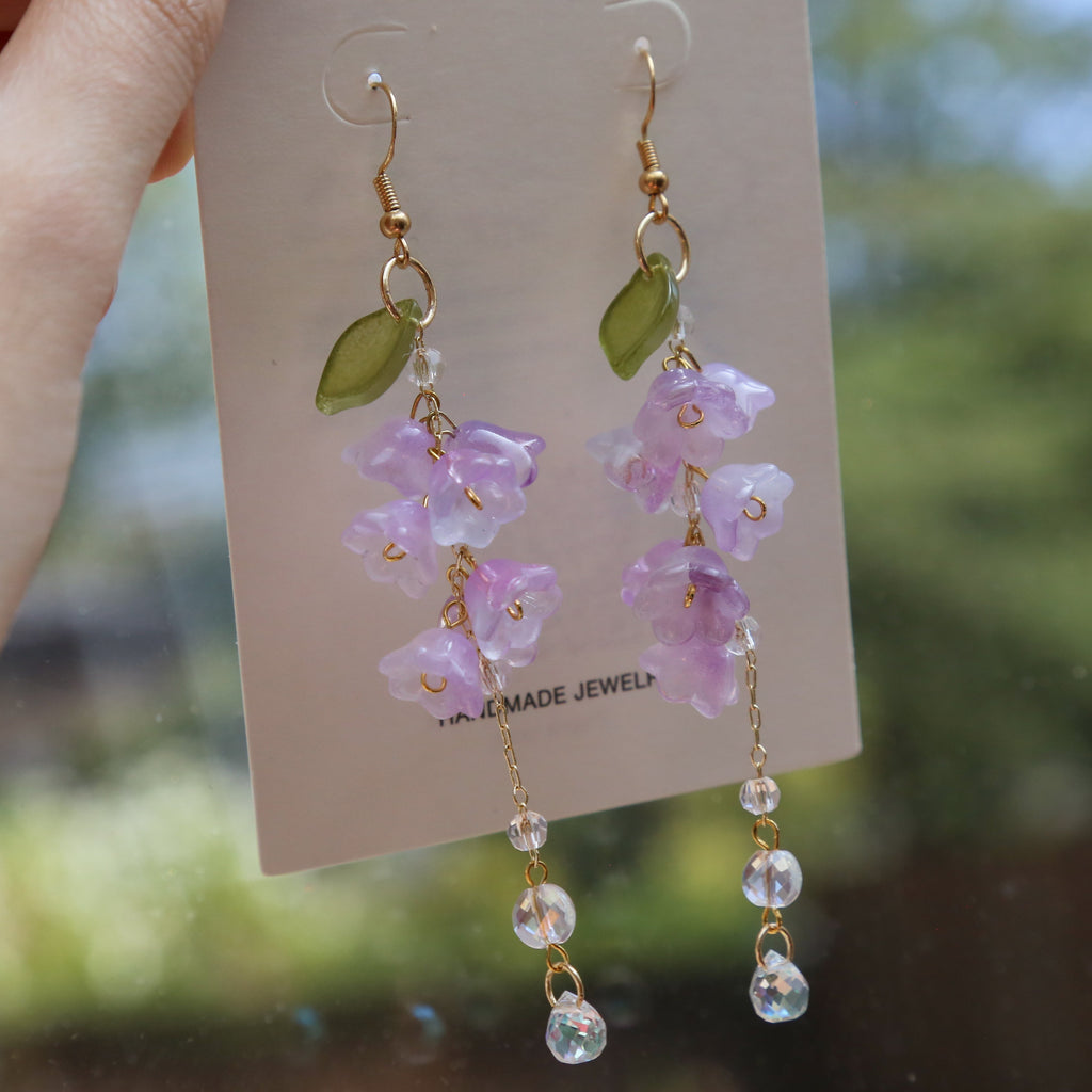 Wisteria Earrings | Earrings | Wiccan Center