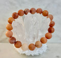 Blush Ember Pink Aventurine Bracelet – 10mm Matte Reiki-Infused Energy Bracelet (Medium Fit) | | Wiccan Center