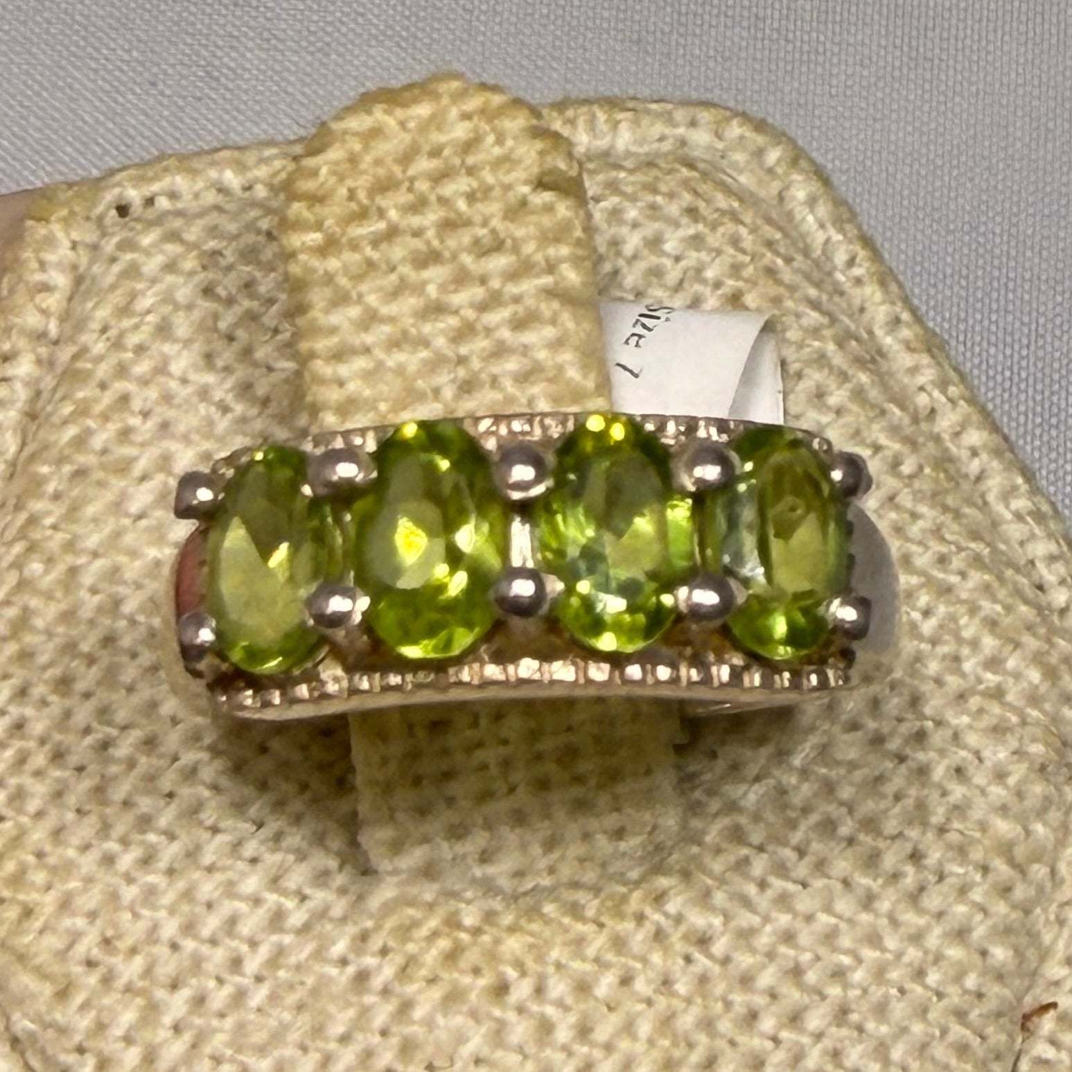 Peridot Ring Size 7 (03.4044) | Rings | Wiccan Center