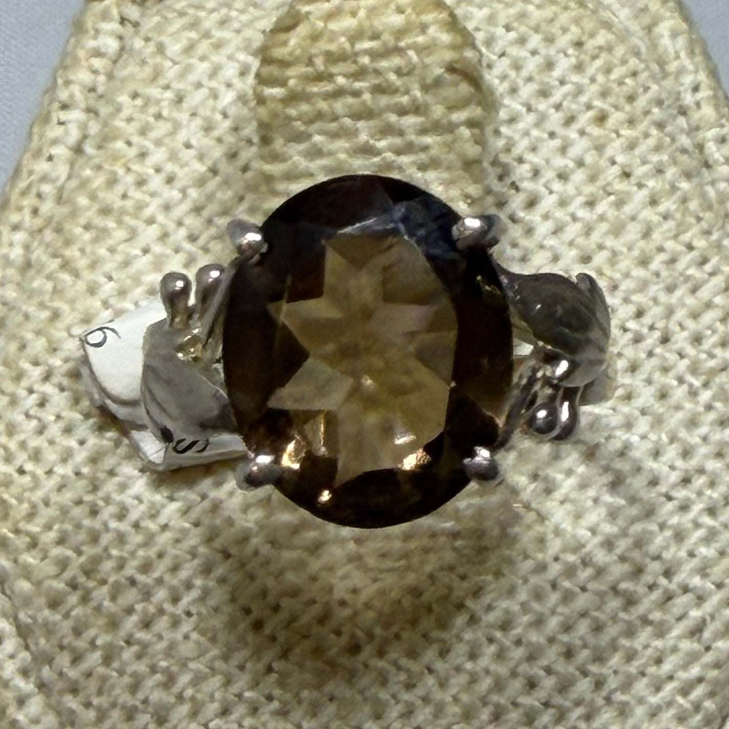Smokey Quartz Ring Size 6 (02.9044) | Rings | Wiccan Center