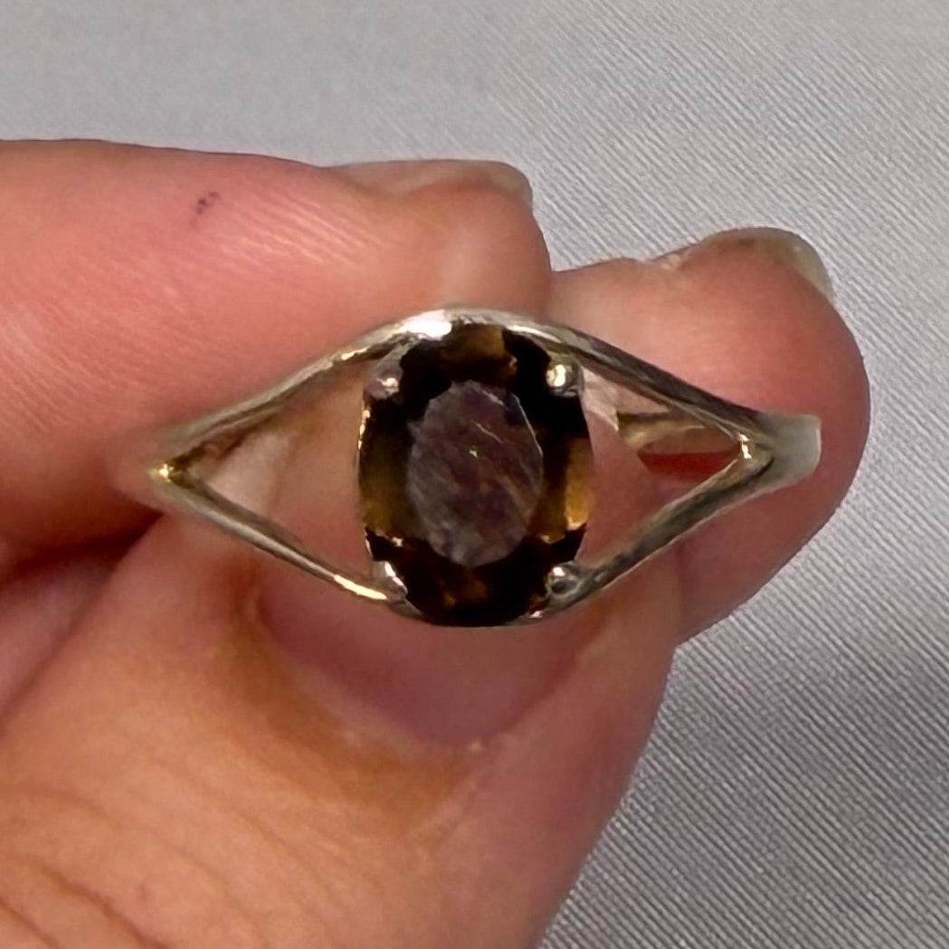 Smokey Quartz Ring Size 12 (02.4030) | Rings | Wiccan Center
