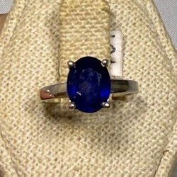 Blue Sapphire Ring Size 5 (03.0048) | Rings | Wiccan Center