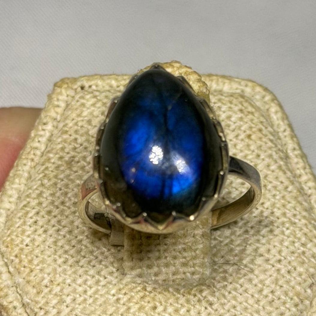 Labradorite Ring 7 03.9028 | Rings | Wiccan Center