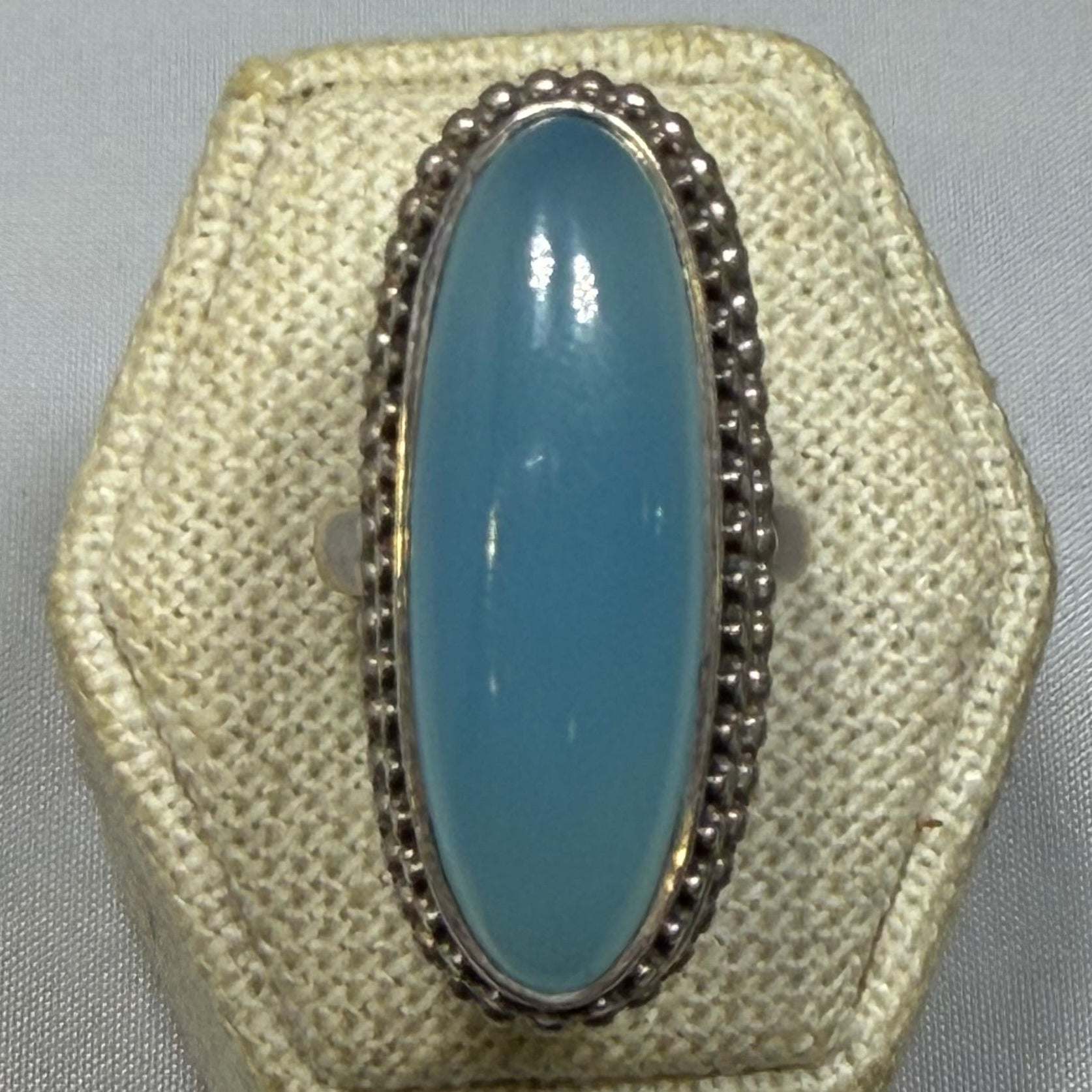 Chalcedony Ring - Size 6 - Deco | Rings | Wiccan Center