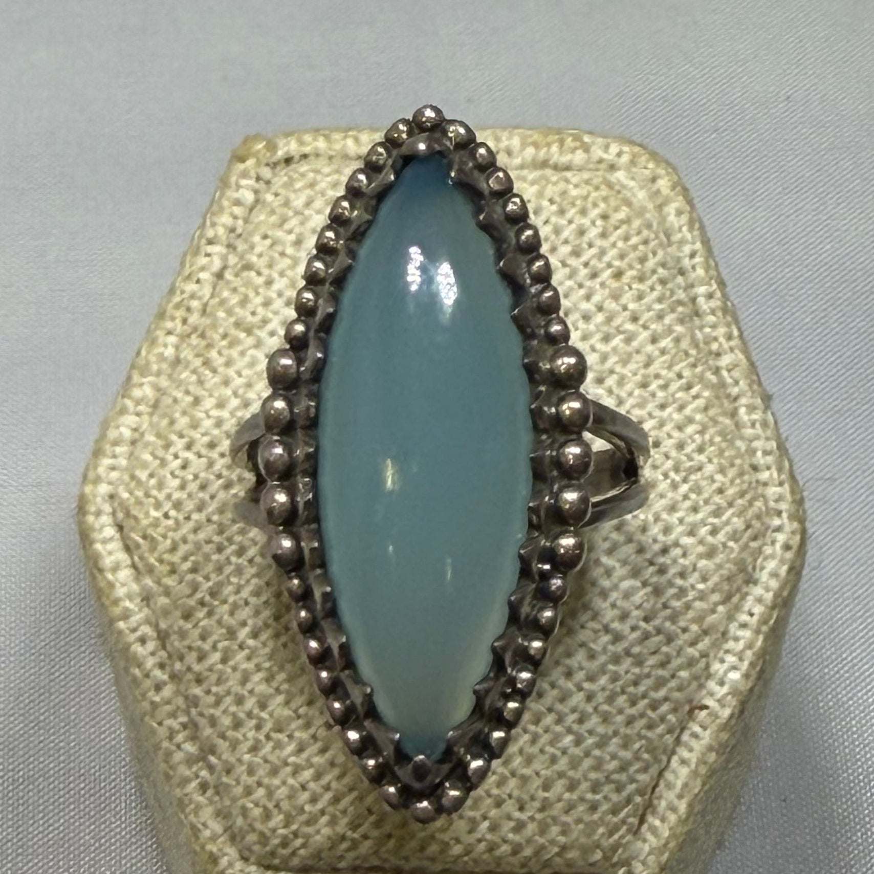 Chalcedony Ring - Size 9 - Infinite Blue | Rings | Wiccan Center
