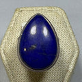 Lapis Lazuli Ring - Size 6 - Midnight Tear | Rings | Wiccan Center