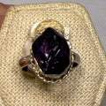 Sterling Silver Raw Stone Ring | Rings | Wiccan Center