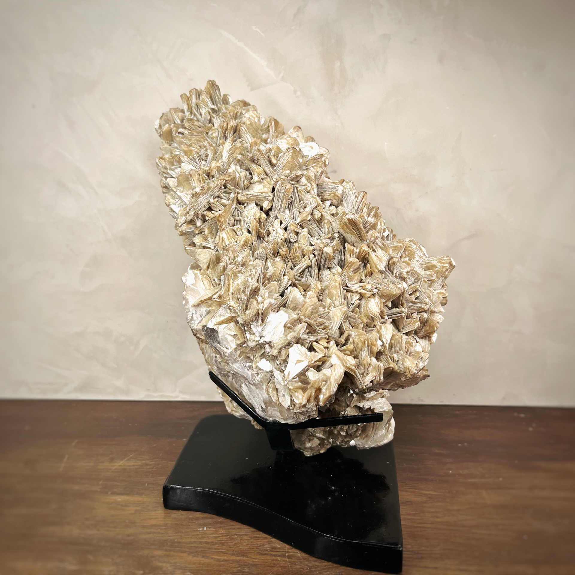 Gold Star Mica Crystal Cluster