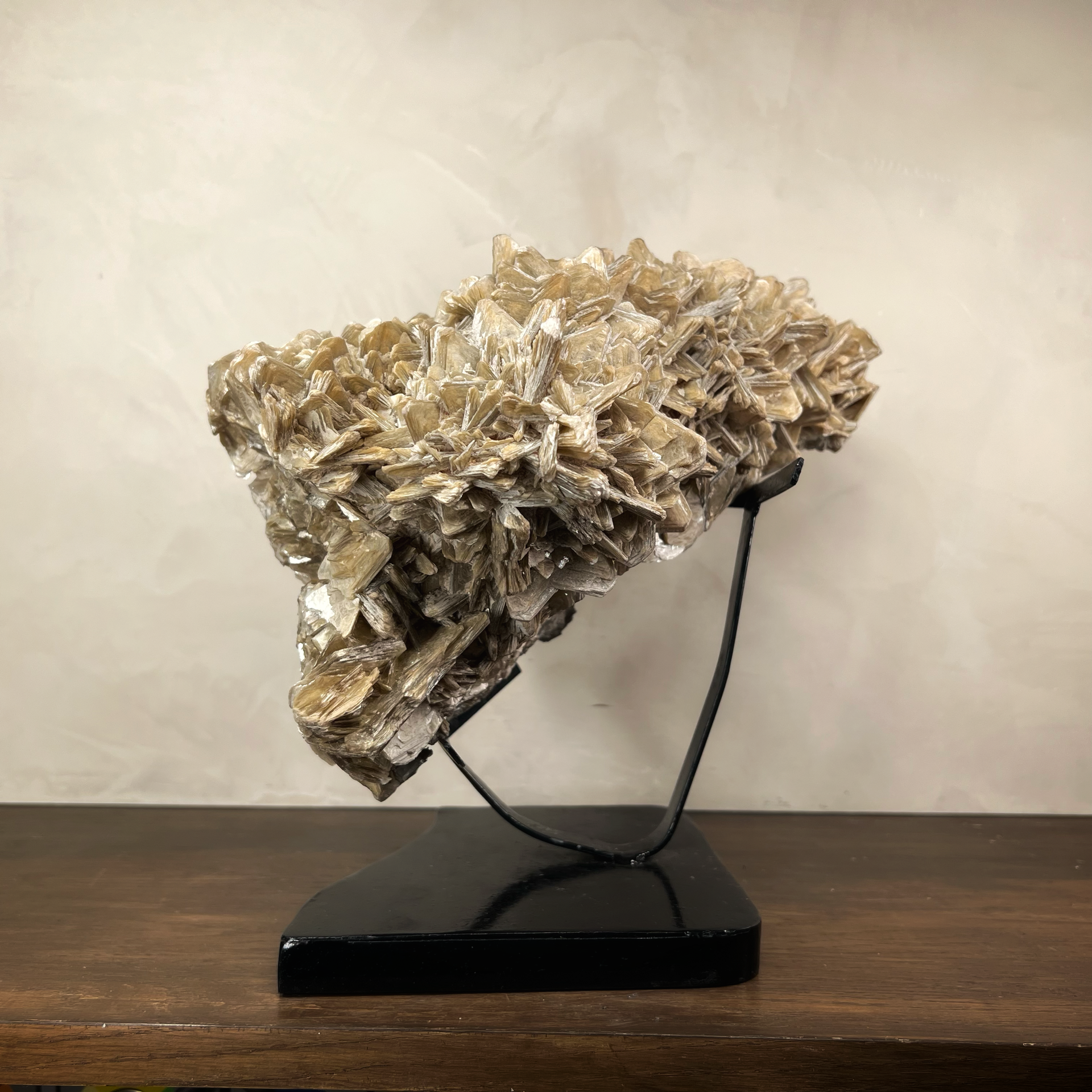 Gold Star Mica Crystal Cluster