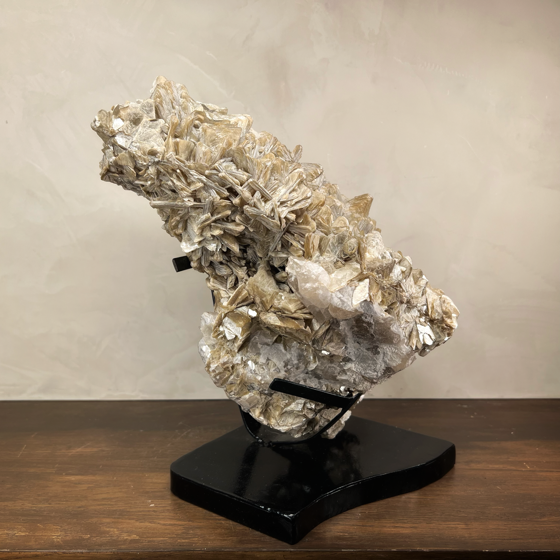 Gold Star Mica Crystal Cluster
