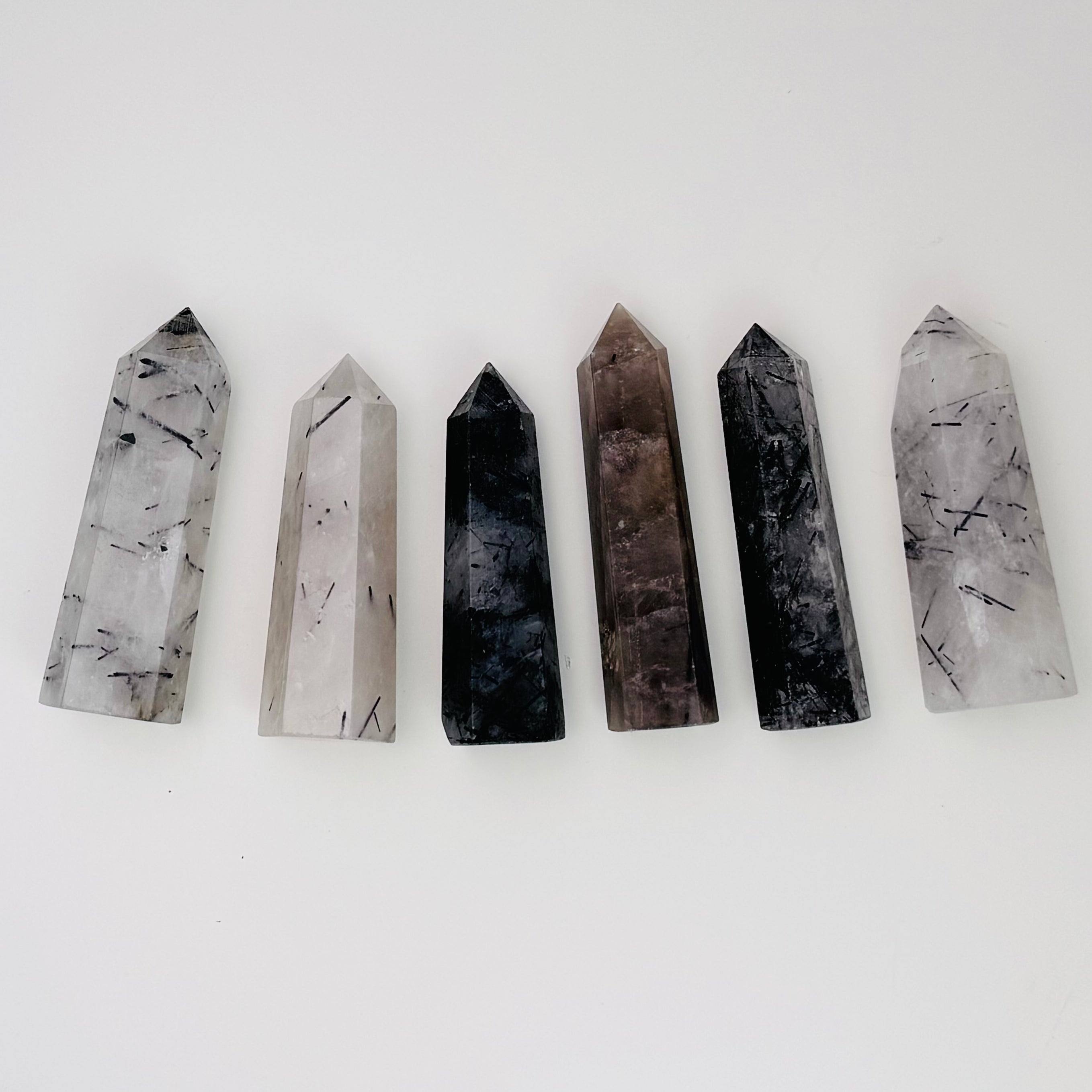 Black Tourmalinated Quartz | | Wiccan Center