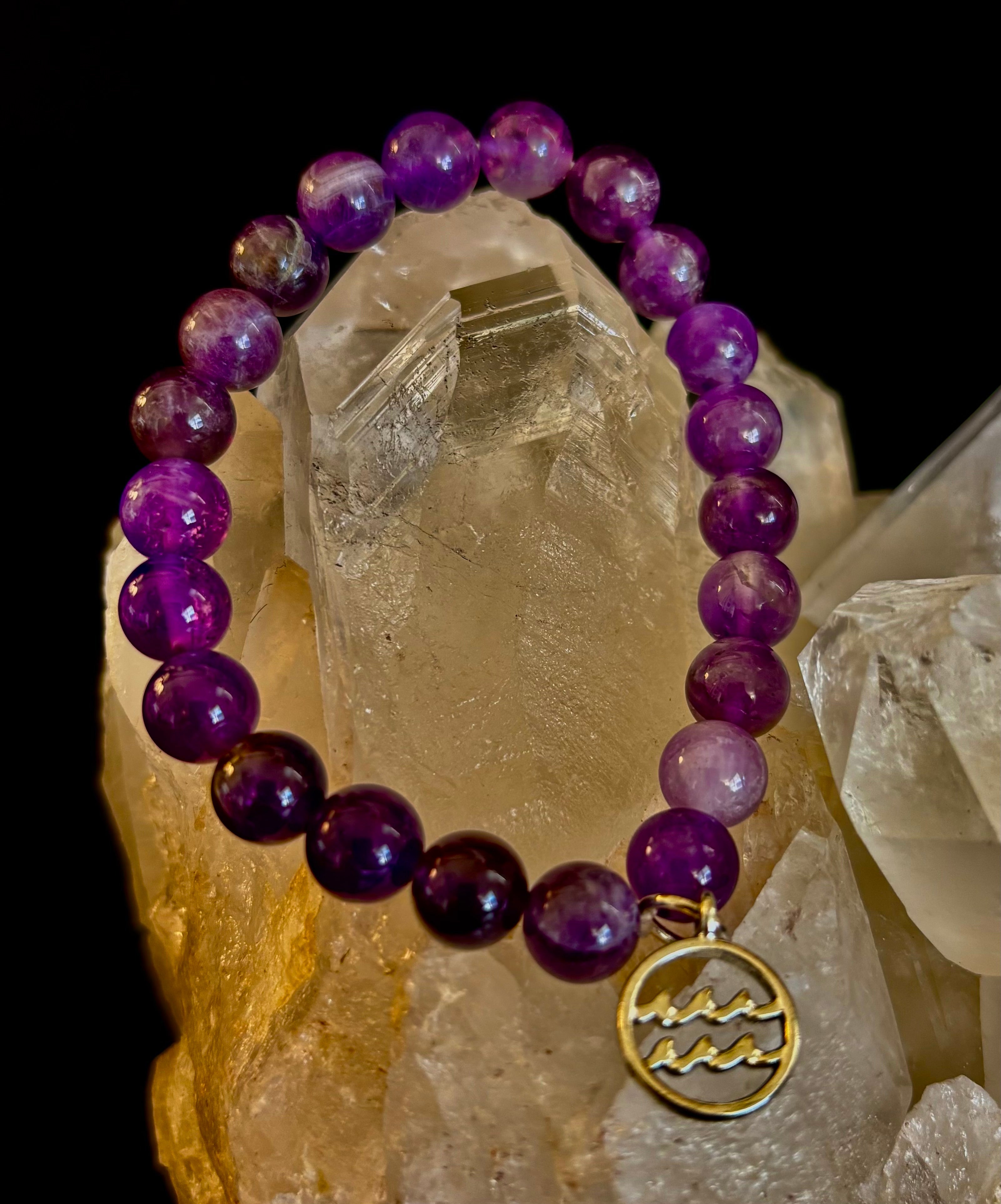 ✨ Zodiac Vibes Crystal Bracelet Collection – Wear Your Sign, Own Your Power | | Wiccan Center
