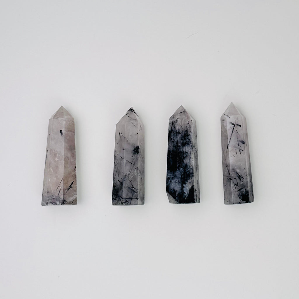 Black Tourmalinated Quartz | | Wiccan Center