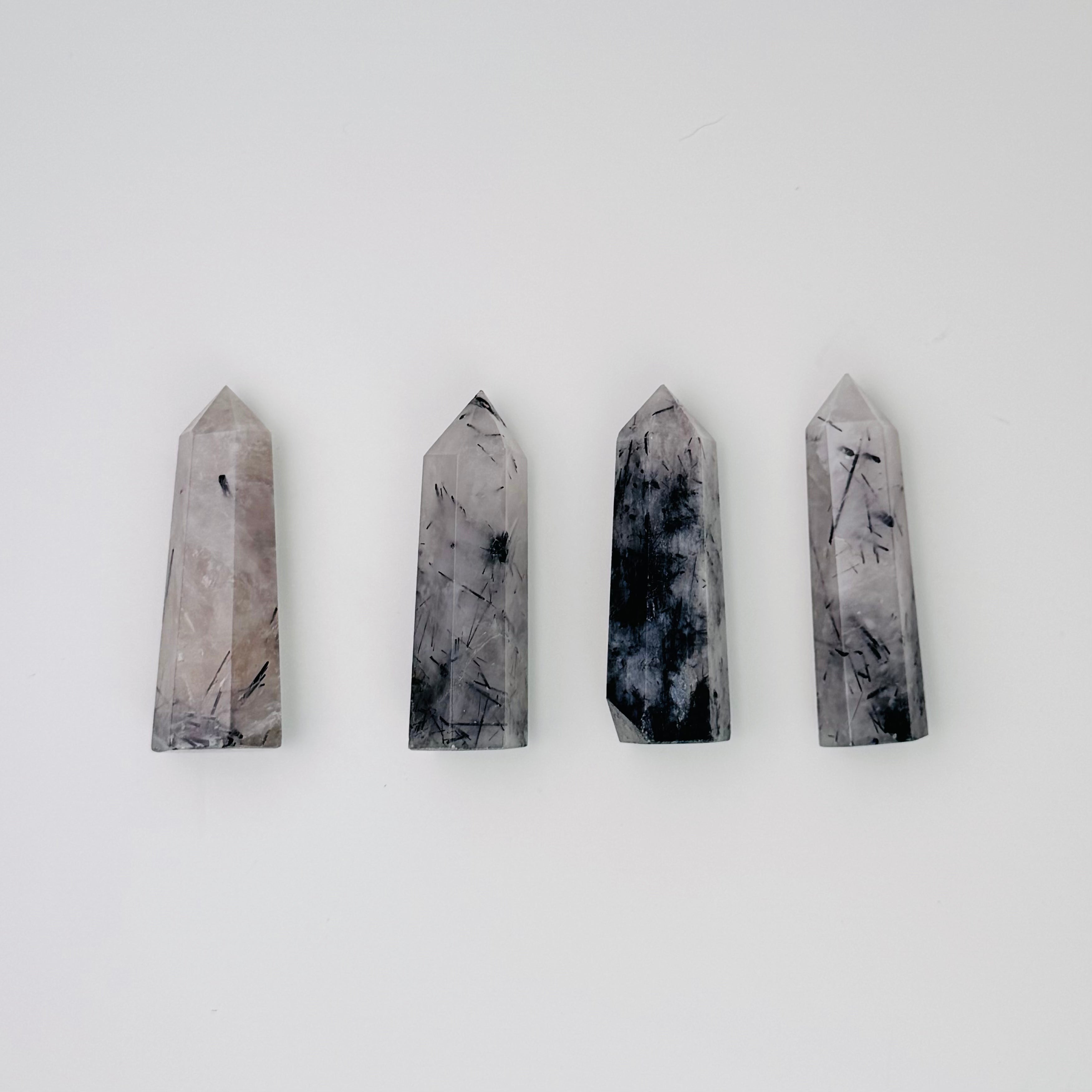 Black Tourmalinated Quartz | | Wiccan Center