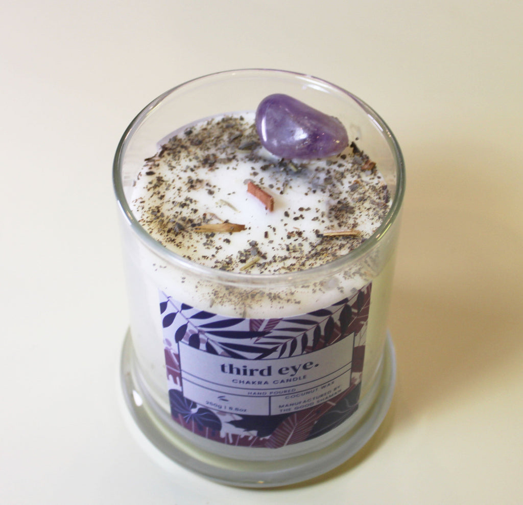 Third Eye Luxe Natural Coconut Wax Chakra Candle | Candles | Wiccan Center