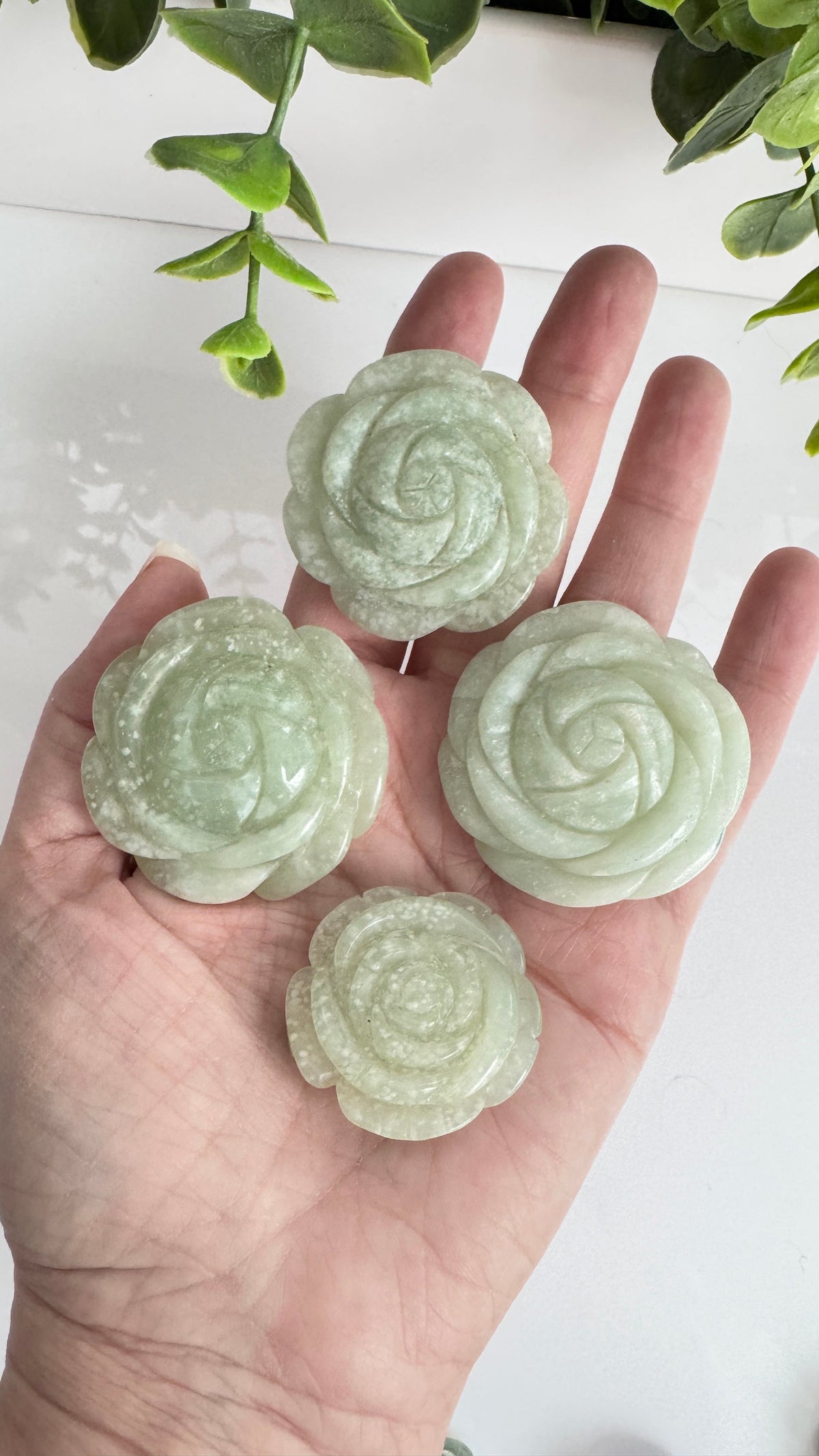 Crystal Flower Carving, Assorted Options