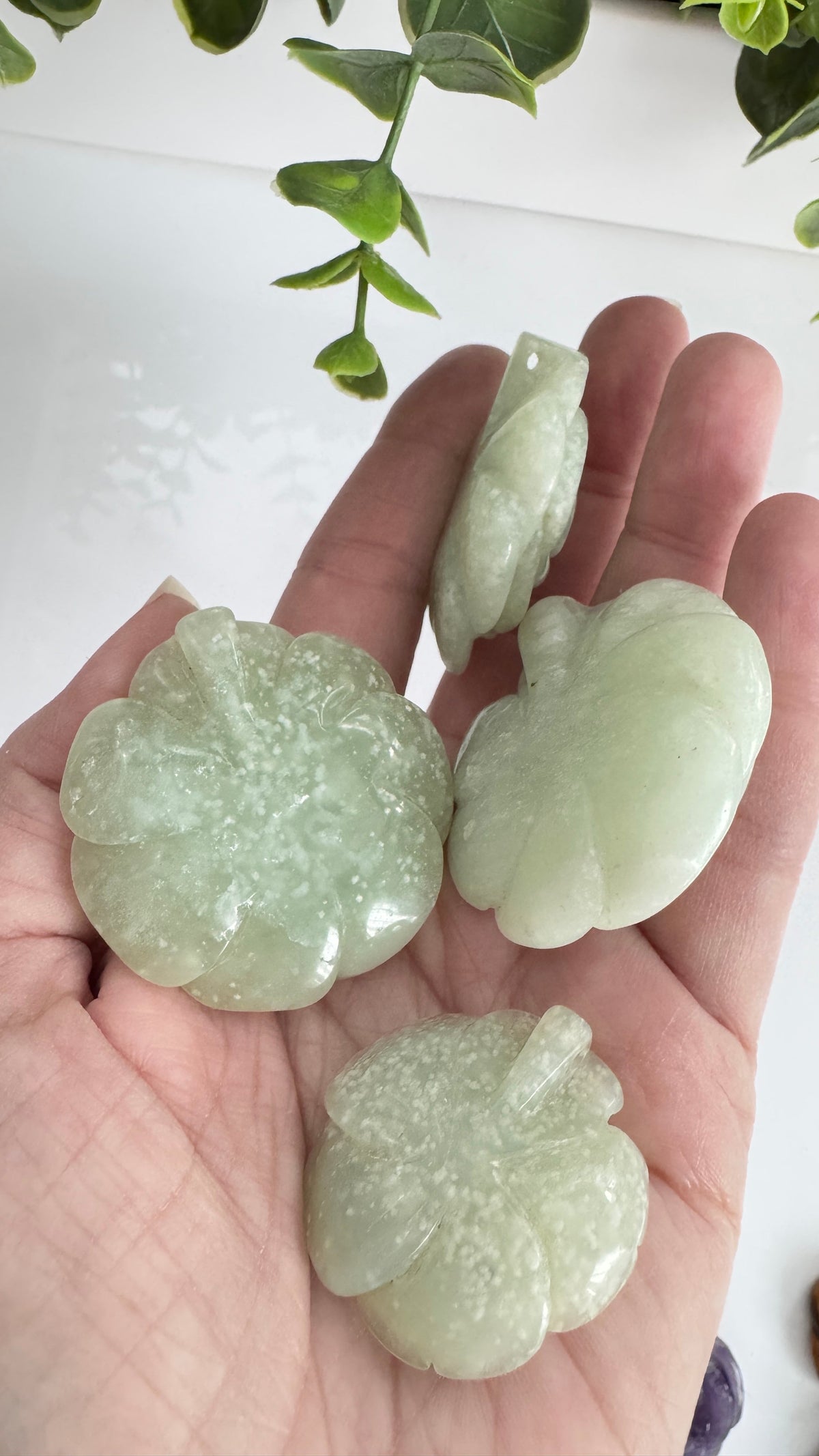 Crystal Flower Carving, Assorted Options