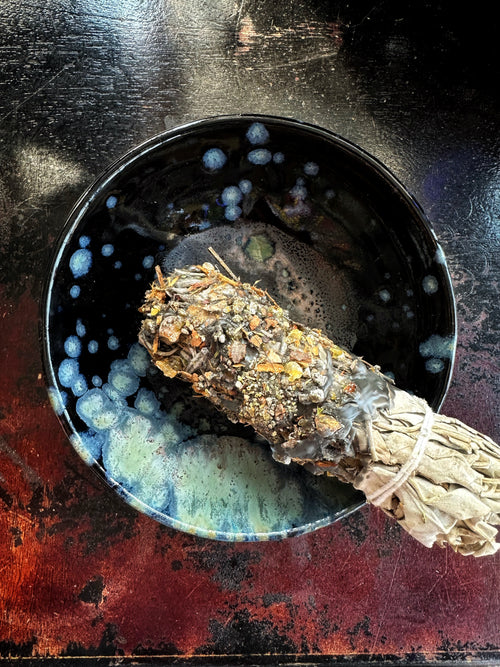 Abalone Luster Glazed Ceramic Bowls and Scrying Vessels | Home and Hearth | Wiccan Center
