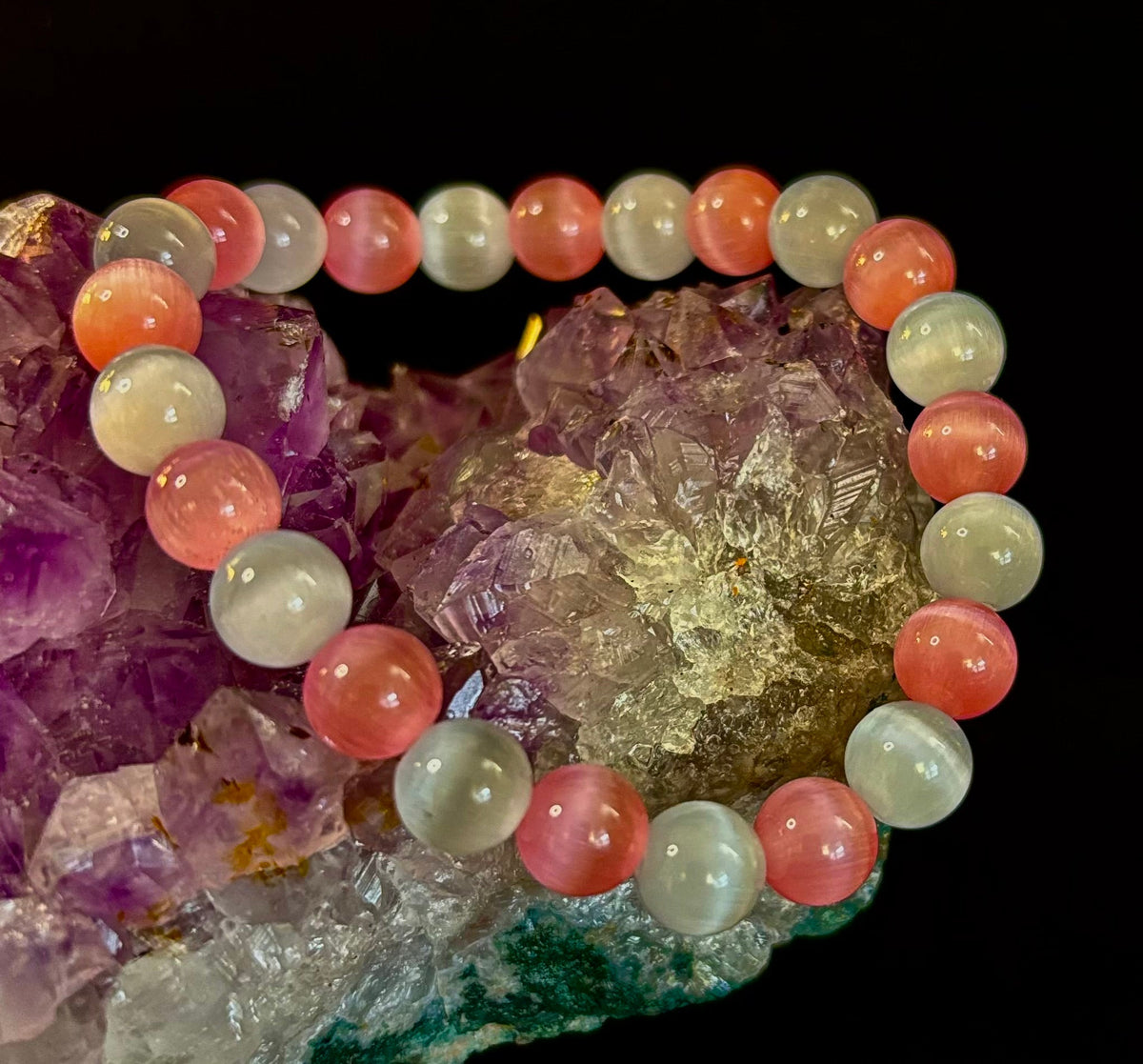 Blush Harmony Cat Eye Bracelet 💗✨ | | Wiccan Center