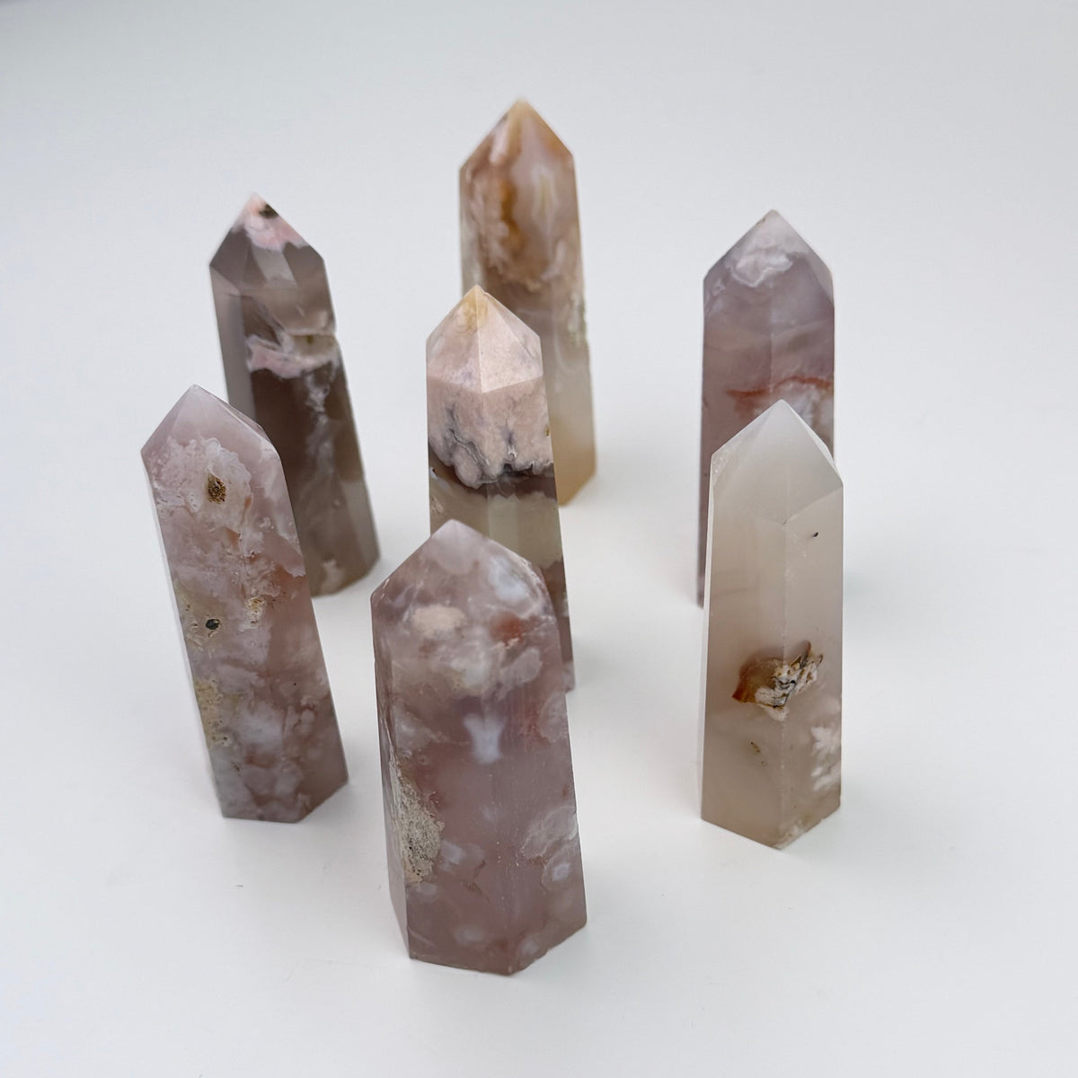 Flower Agate - Tower | | Wiccan Center