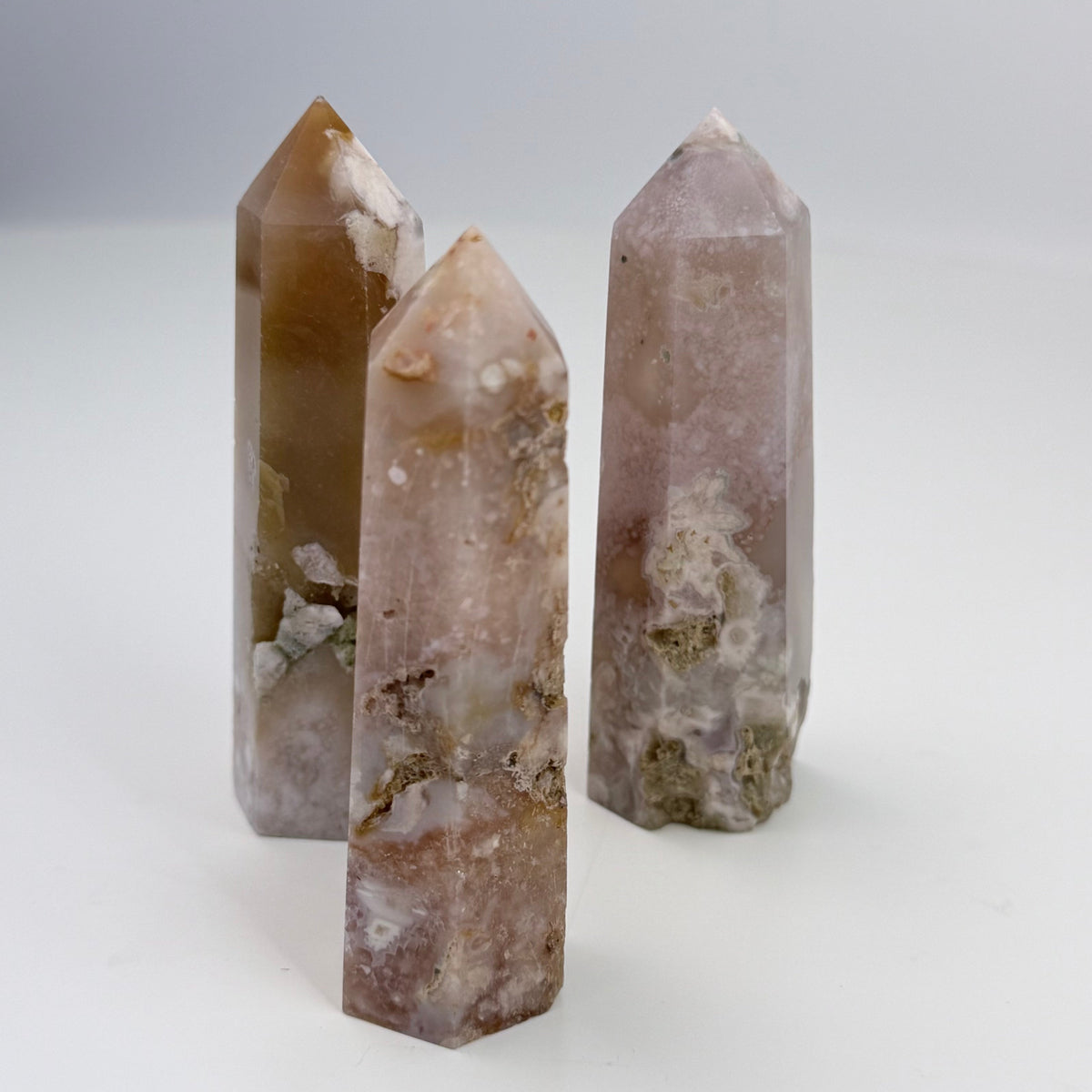 Flower Agate - Tower | | Wiccan Center