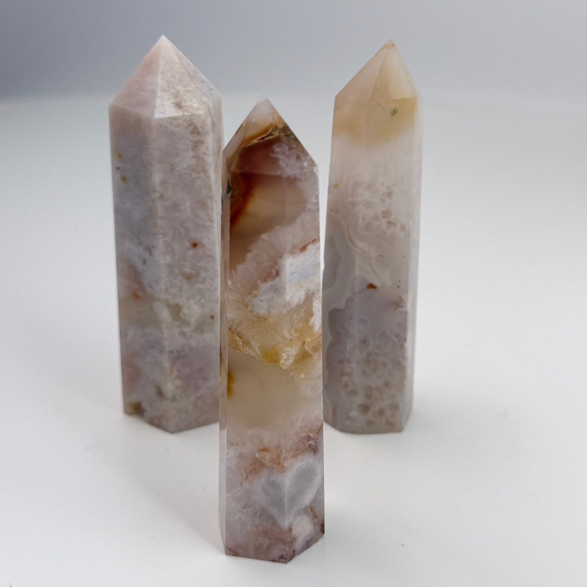 Flower Agate - Tower | | Wiccan Center