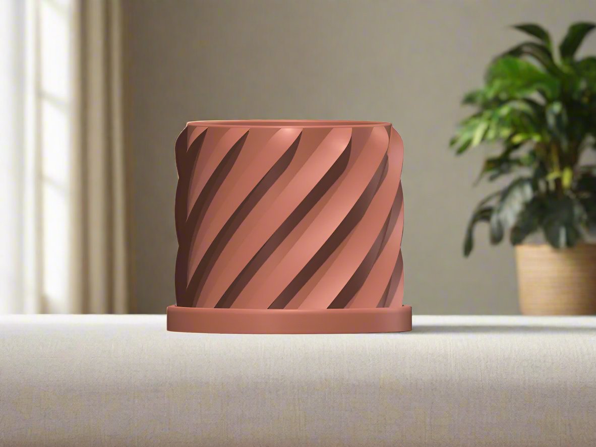 Thicc Spiral Plant Pot | Pots & Planters | Wiccan Center